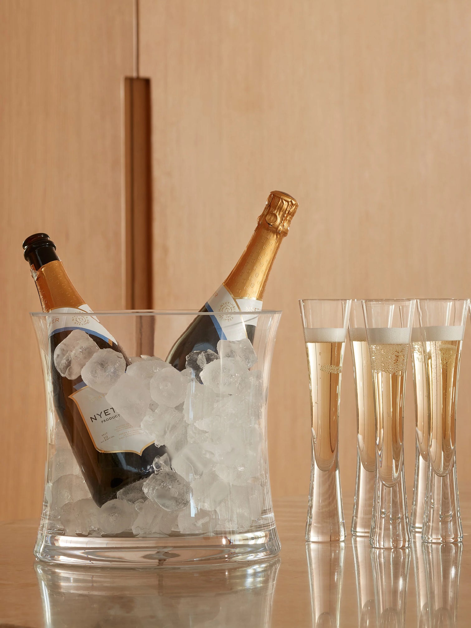 
13-teiliges Champagner-Servier-Set „Moya“