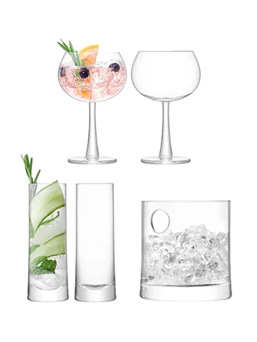 
5-piece "Balloon" Gin Set