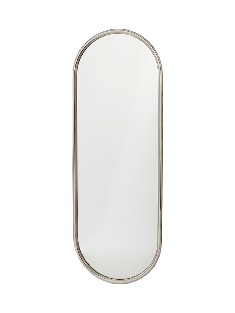 
Specchio di design «Angui», argento - 39 x 108 cm
