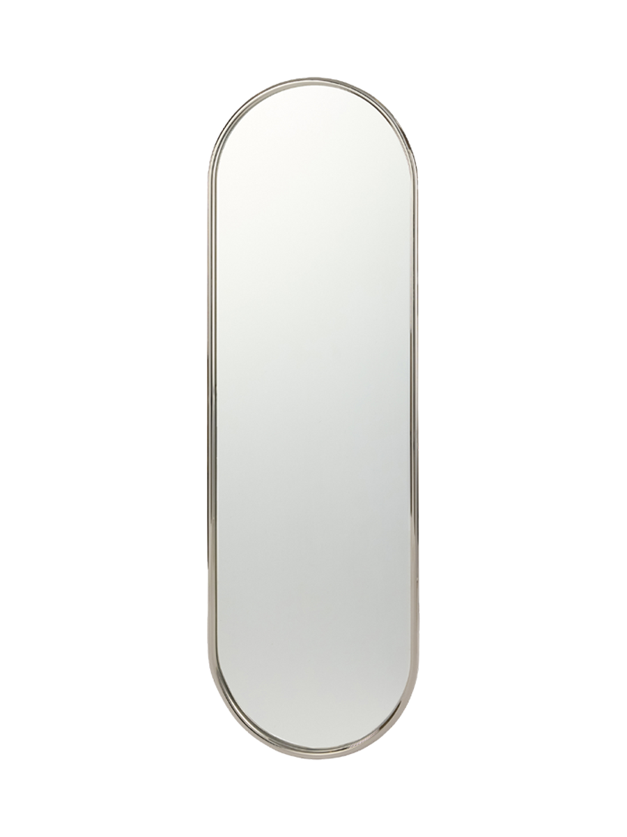 
Specchio di design «Angui», argento - 50 x 160 cm