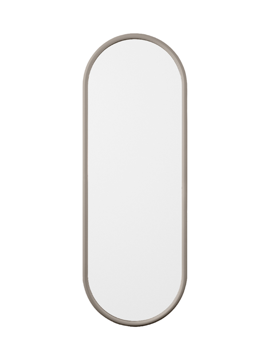 
Specchio di design «Angui», tortora - 39 x 108 cm
