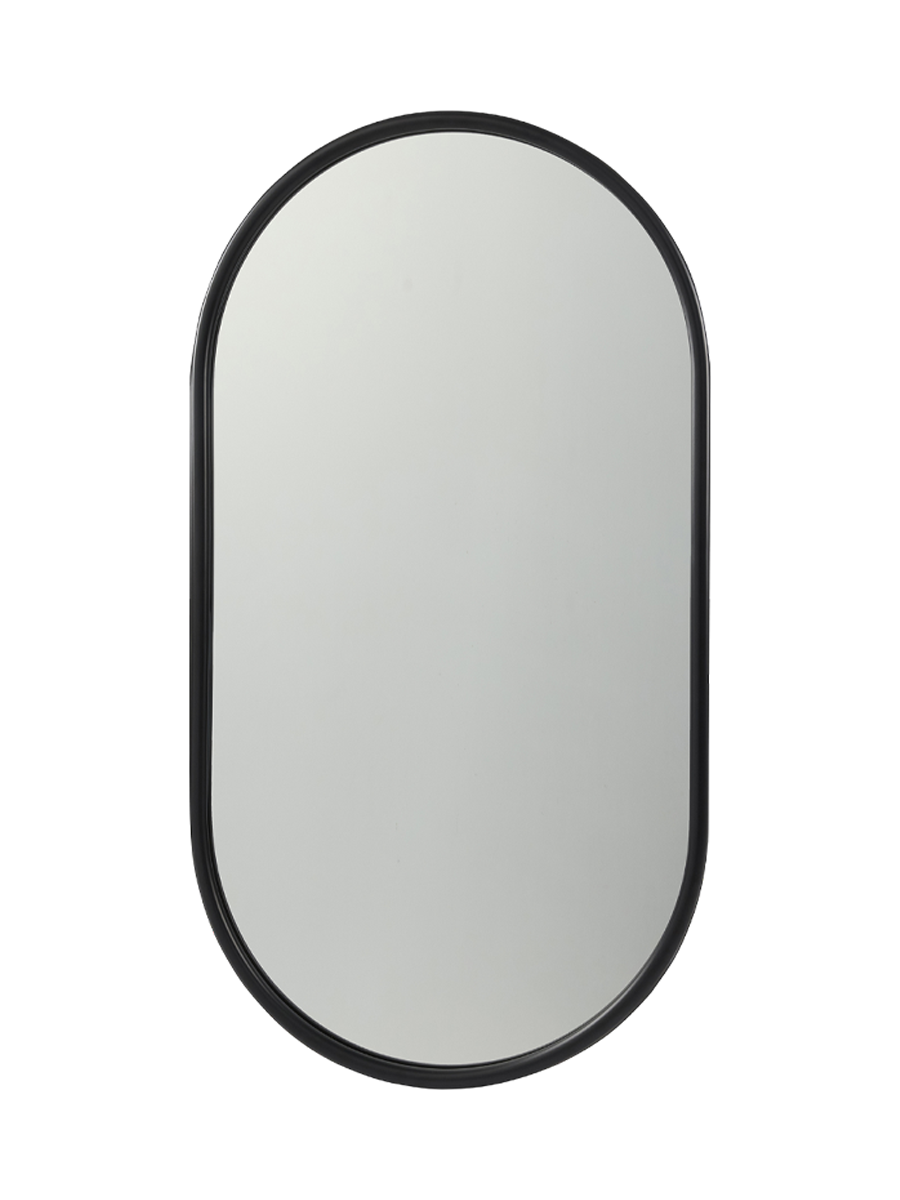 
Specchio di design “Angui”, antracite - 60 x 100 cm