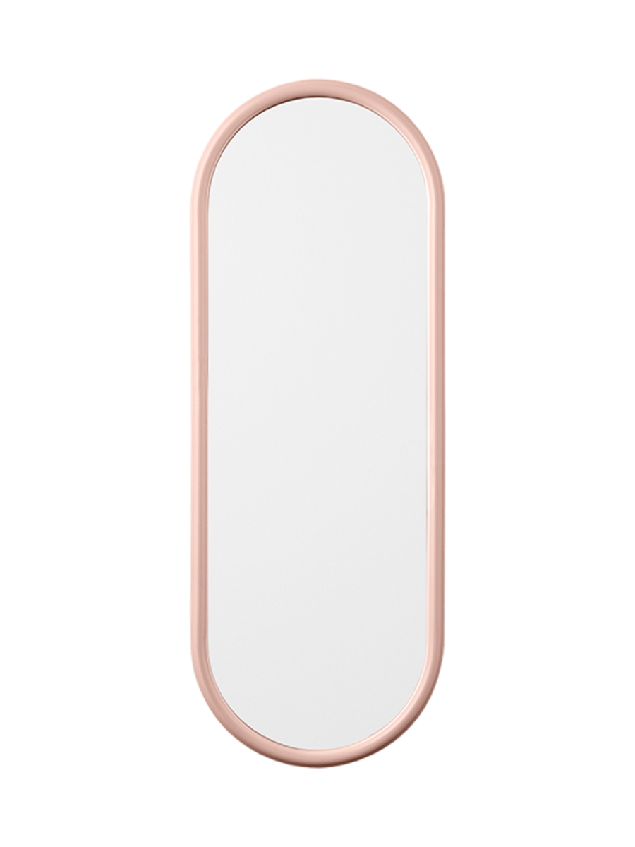 
Specchio di design “Angui”, rosa - 29 x 78 cm