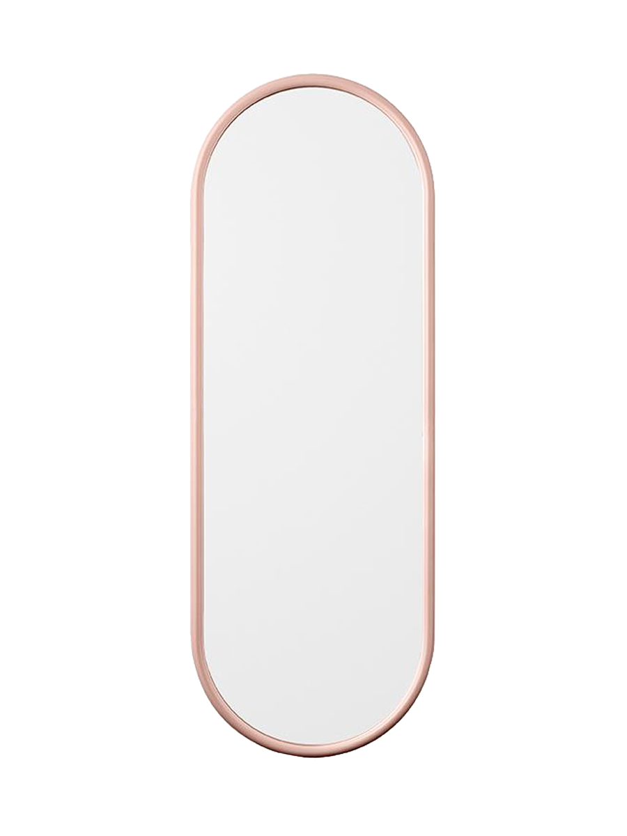 
Specchio di design “Angui”, rosa - 39 x 108 cm
