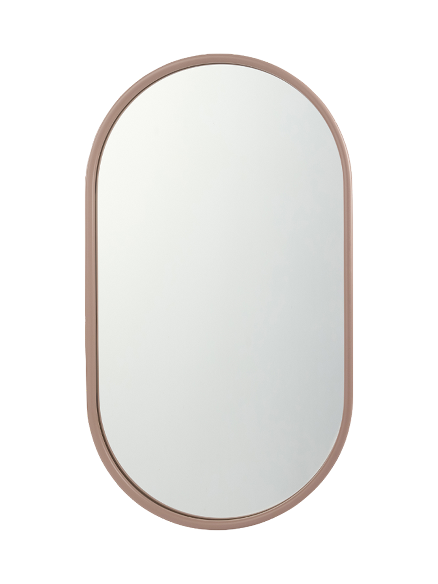 
Specchio di design “Angui”, rosa - 60 x 100 cm