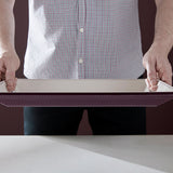 
"Duo" Reversible Tray & Placemat - Plum/Ivory - Medium, 45 x 35 cm