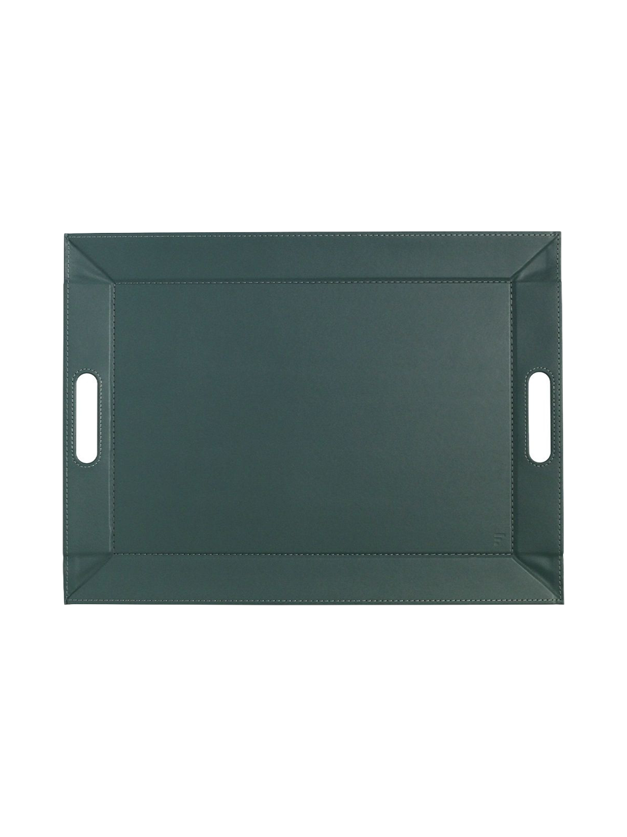 
Reversible Design Tray & Placemat "Duo" - Petrol/Anthracite - Large, 55 x 41 cm