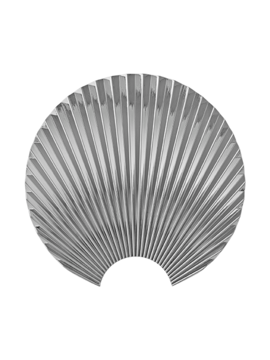 
Gancio da parete di design “Concha” - Medium - Argento