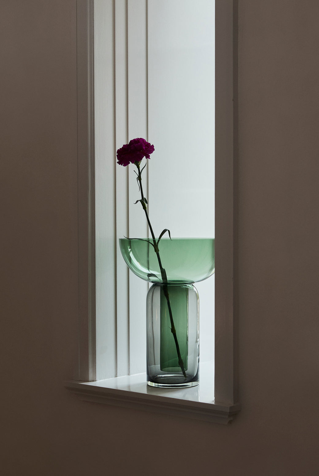 
Vase design « Torus » Ø 25 x 33 cm - Forêt