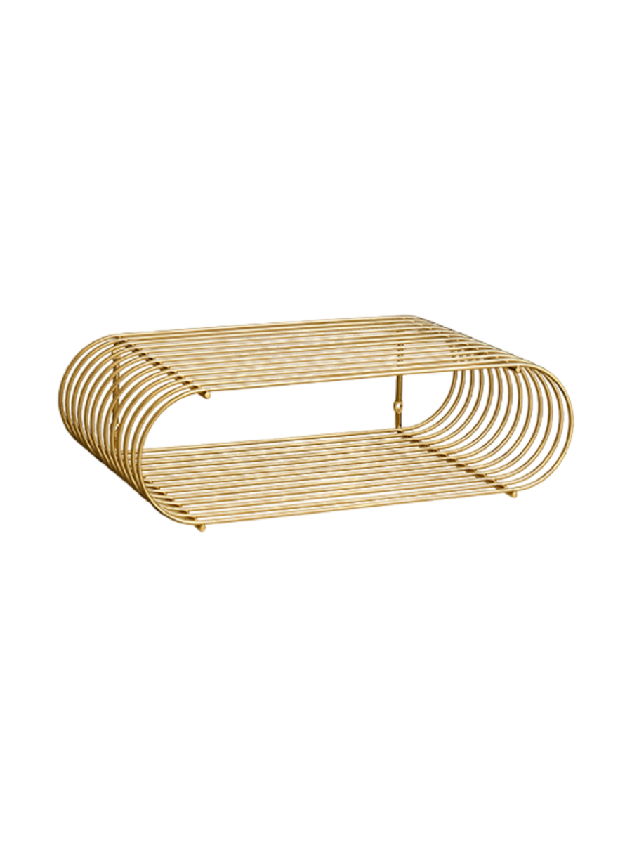 
Étagère murale design « Curva » – Or - Petit