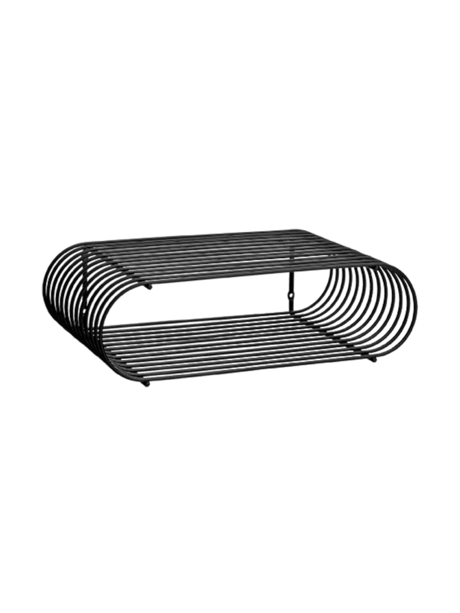 
Étagère murale design « Curva » - Noir - Petit