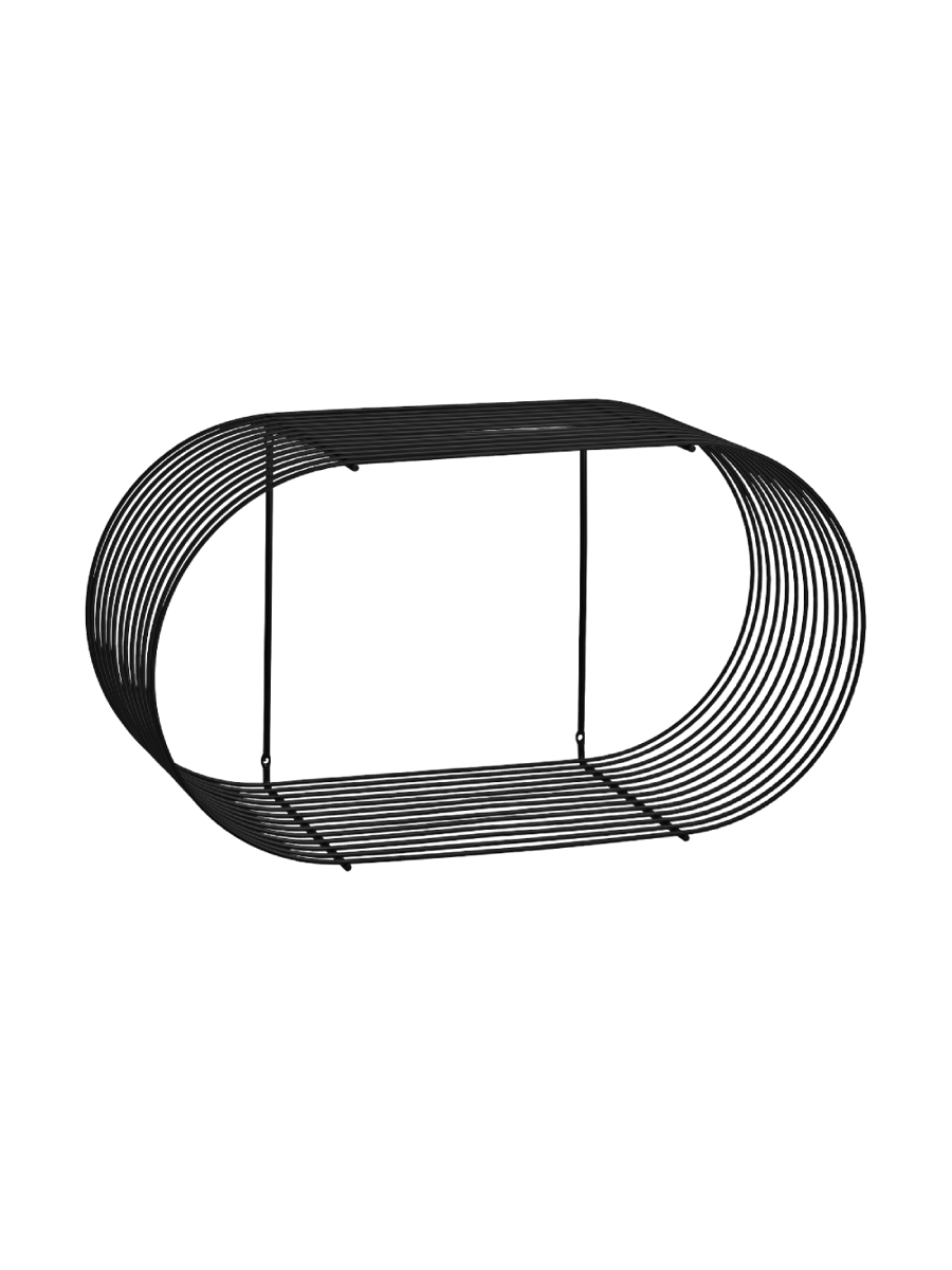 
Étagère murale design « Curva » - Noir - Moyen