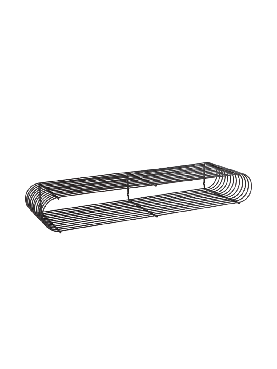 
Étagère murale design « Curva » - Noir - Grand