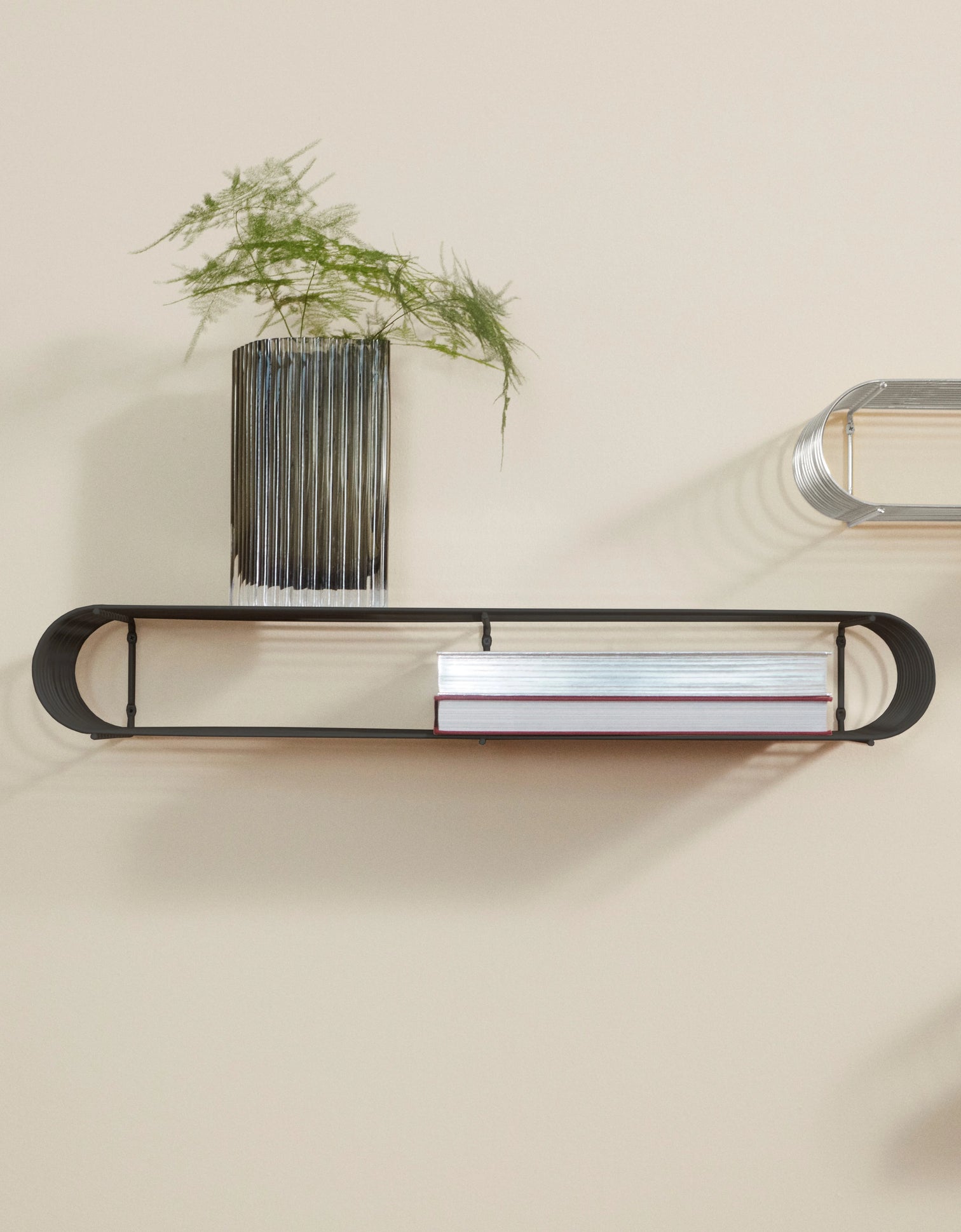 
Étagère murale design « Curva » - Noir - Grand