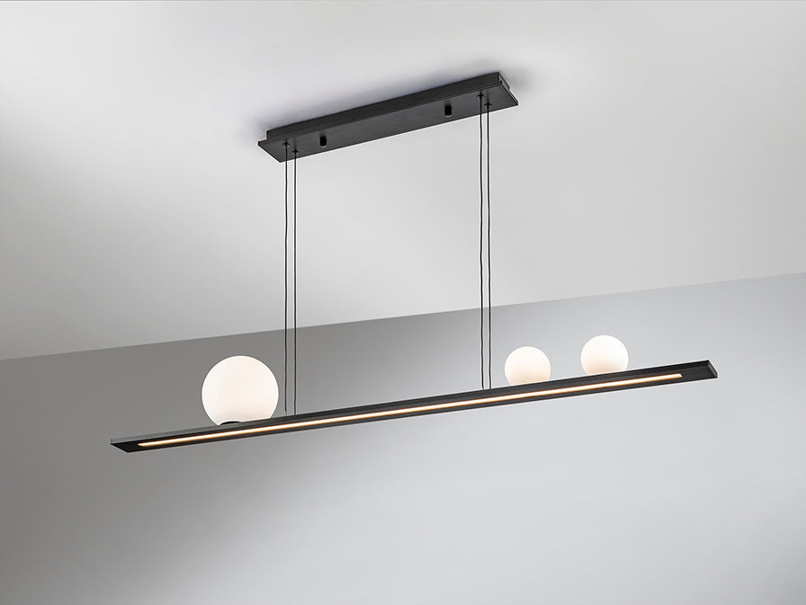
LED Design Hängelampe „Mila“ - Schwarz