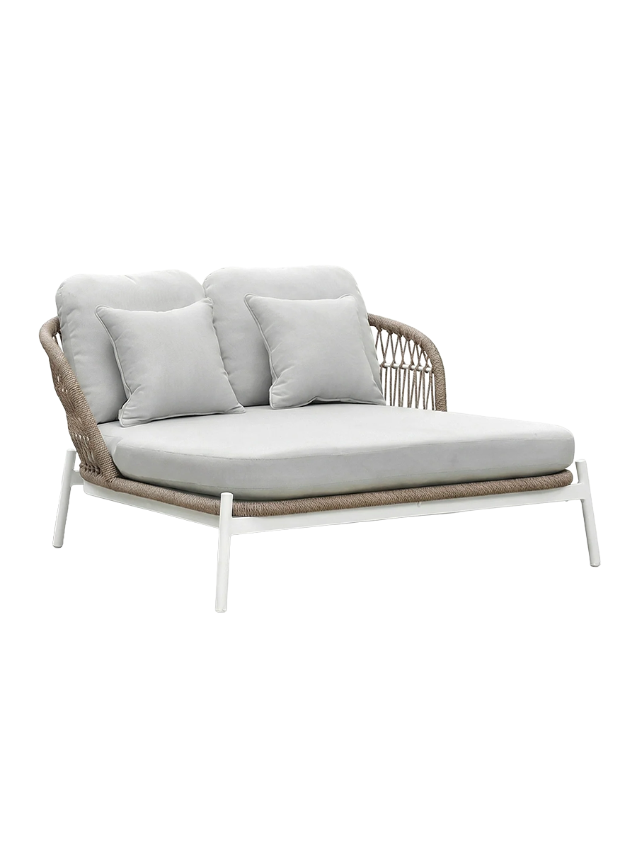 
Premium Outdoor Daybed "Bari" for Two People