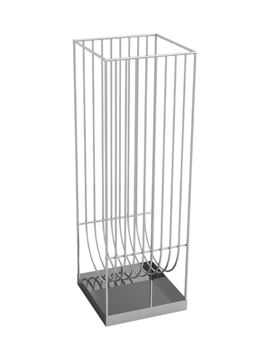 
Porte-parapluies design « Curva » - Argent