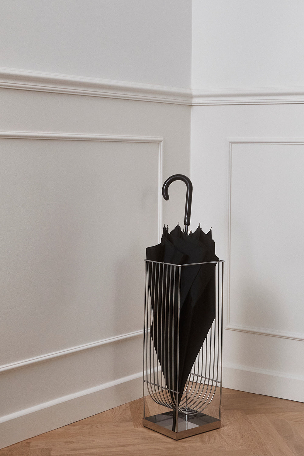 
Porte-parapluies design « Curva » - Argent