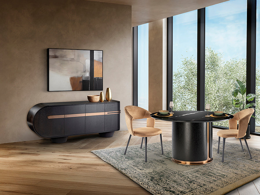 
Designer Sideboard “Luca” with 4 Doors