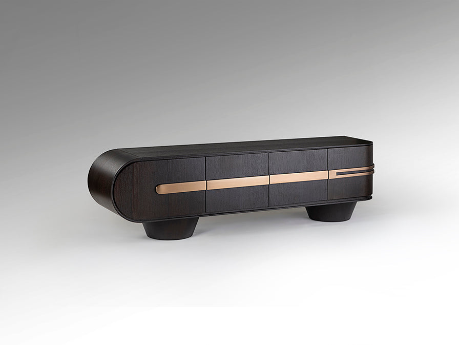 
Mobile porta TV di design «Luca» a 4 ante