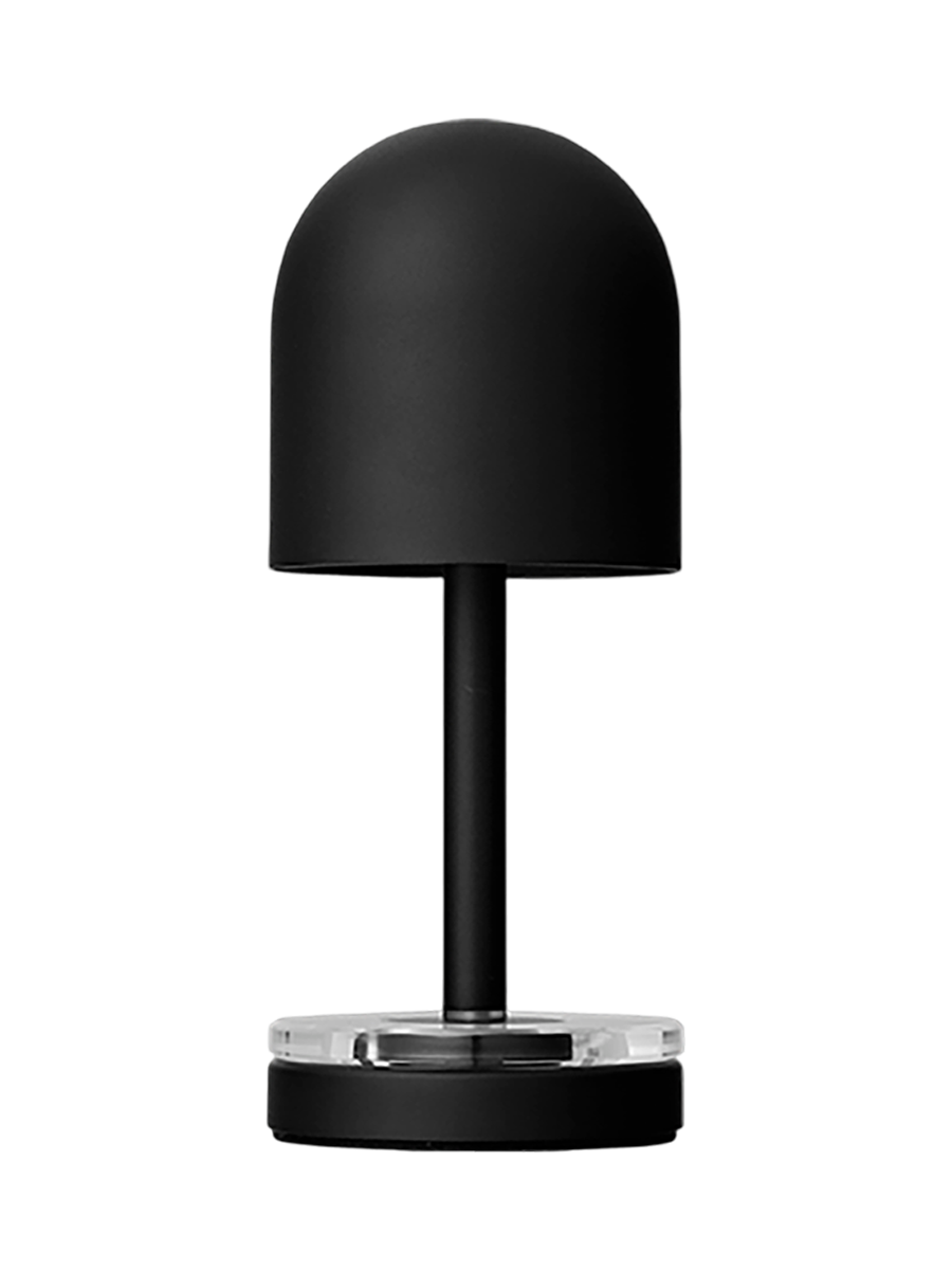 
Tragbare In-/Outdoor Akku-Tischlampe „Luceo“ Ø 9 x 22 cm - Schwarz