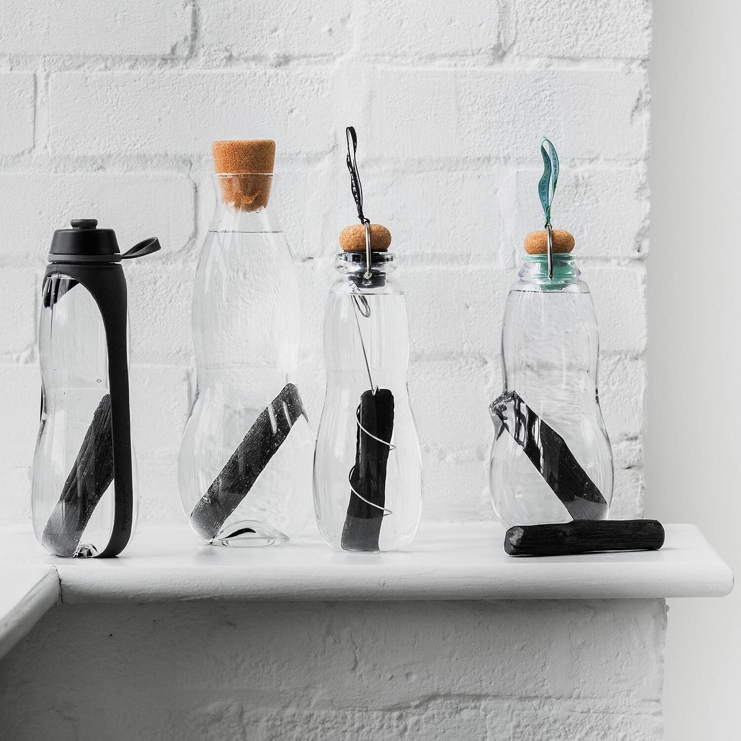 
"Eau Good" Water Bottle with Activated Carbon Filter 800 ml