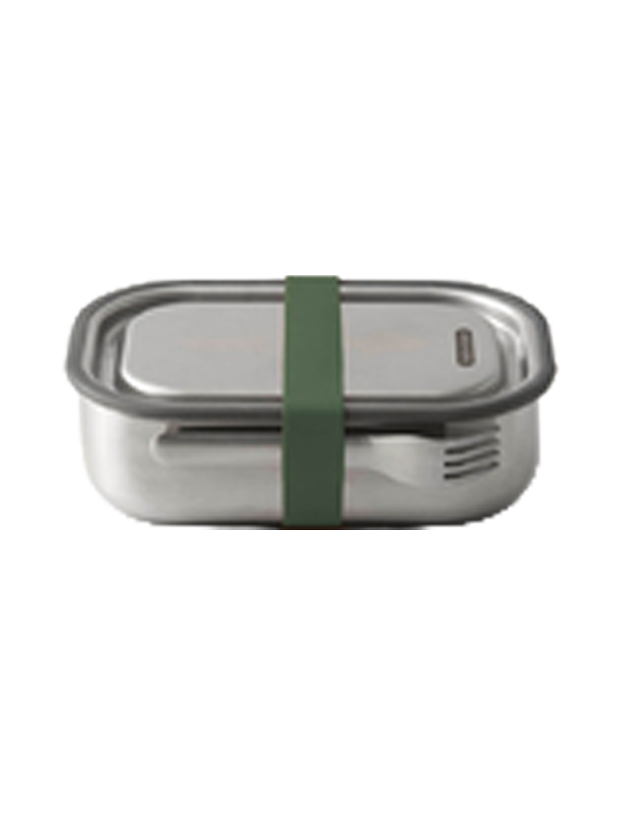 
Boîte à lunch multifonctionnelle en acier inoxydable « Blum » 1000 ml - Vert olive