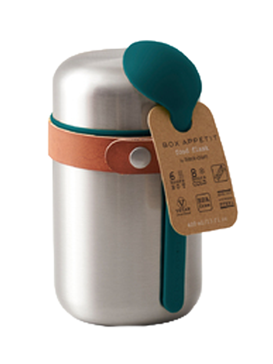 
Bouteille isotherme repas « Food Flask » en acier inoxydable de qualité supérieure, 400 ml - Océan