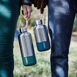 
Premium Stainless Steel Water Bottle "Explorer", 650 ml - Olive green