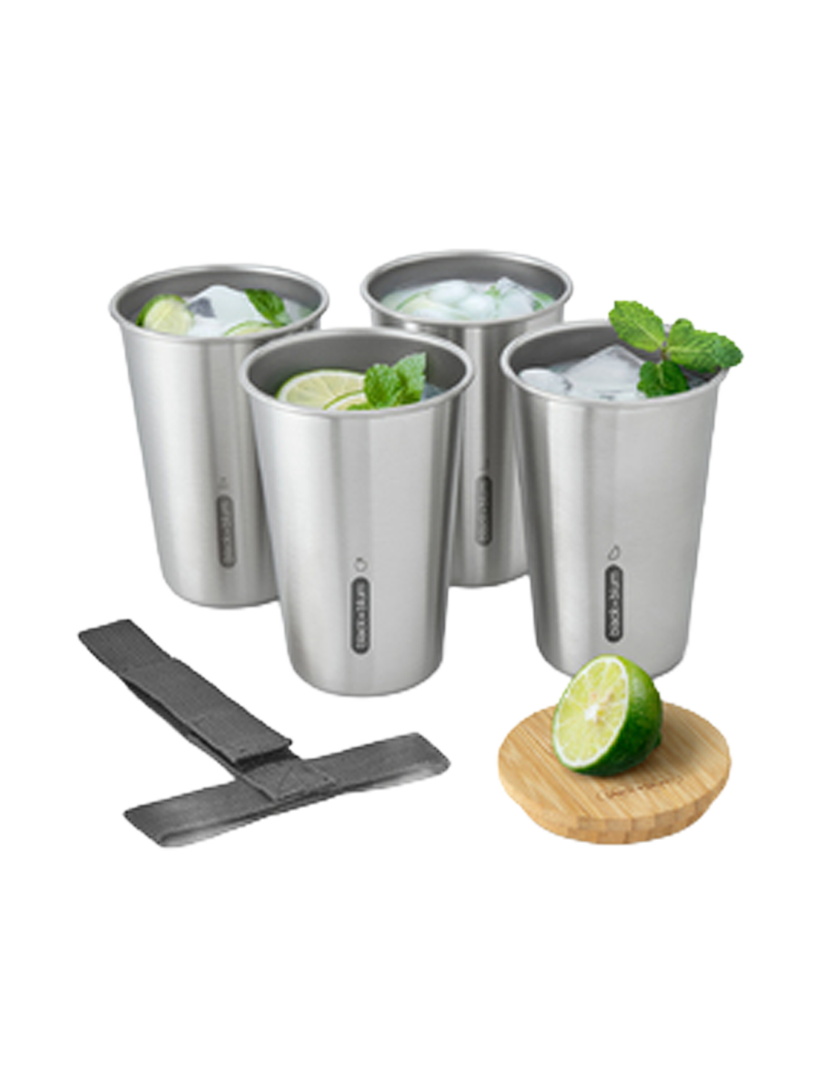 
"Sinsy" Premium Stainless Steel To-Go Mug Set