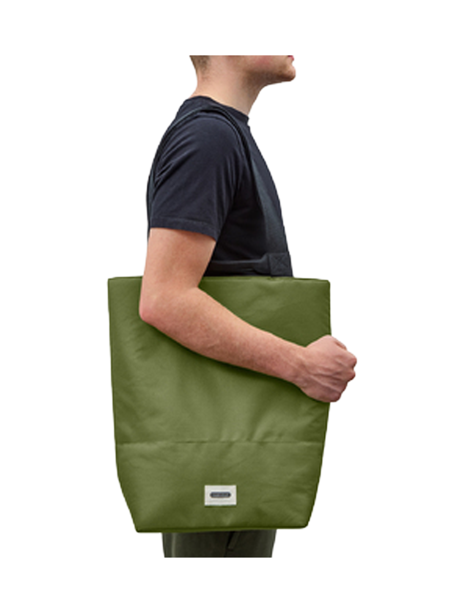 
Insulated Premium Shopping Bag "Tote Bag" - Moss green
