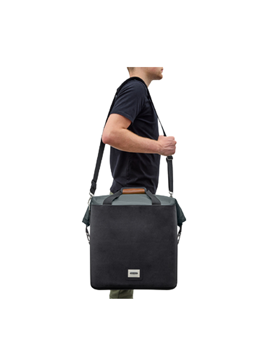 
Insulated Premium Cooler Bag "Sinsy" - Gray/Black