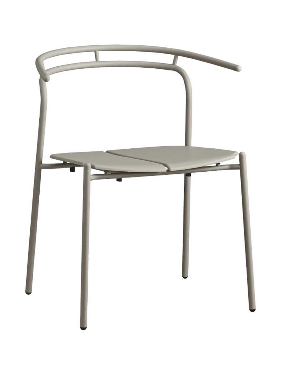 
Indoor/Outdoor Designer Armchair "Novo" - Taupe
