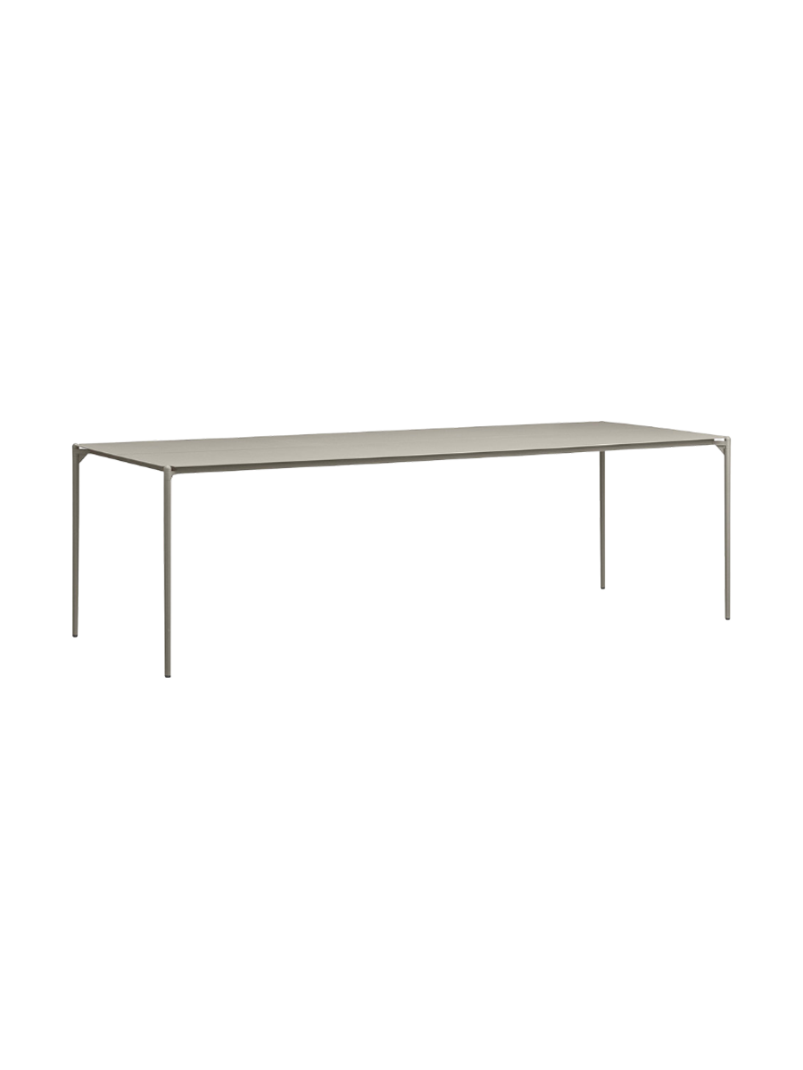 
In-/Outdoor Design Esstisch „Novo“ 240 x 90 cm - Taupe