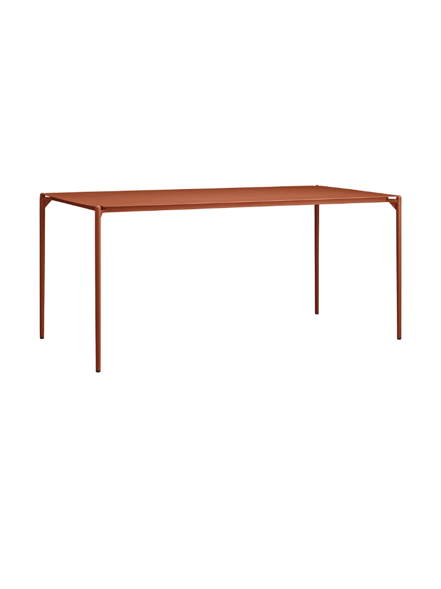 
Table à manger design intérieur/extérieur "Novo" 160 x 80 cm - Pain d'épices