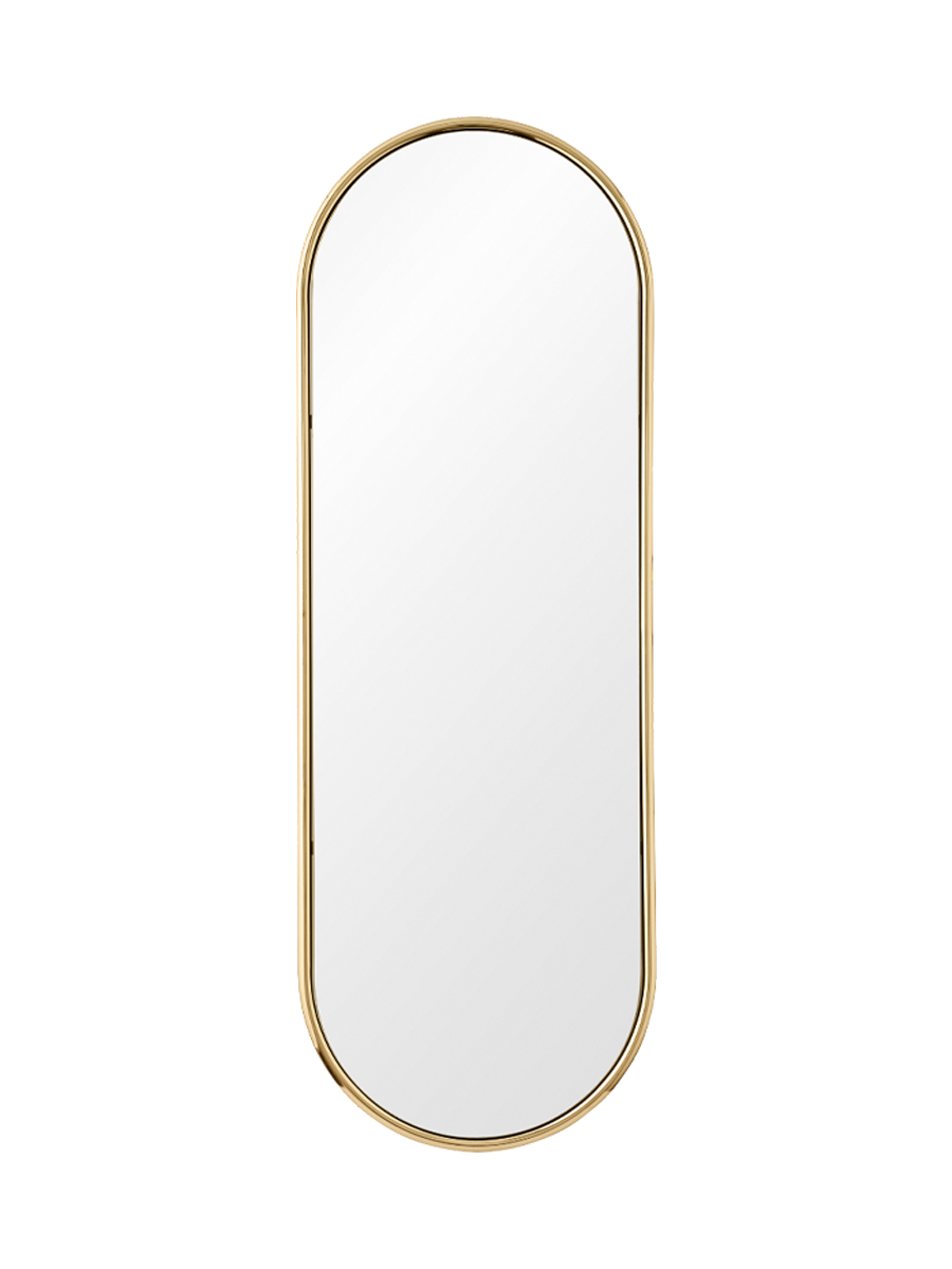 
Design Wandspiegel & Garderobe „Angui“ 145 x 50 cm - Gold