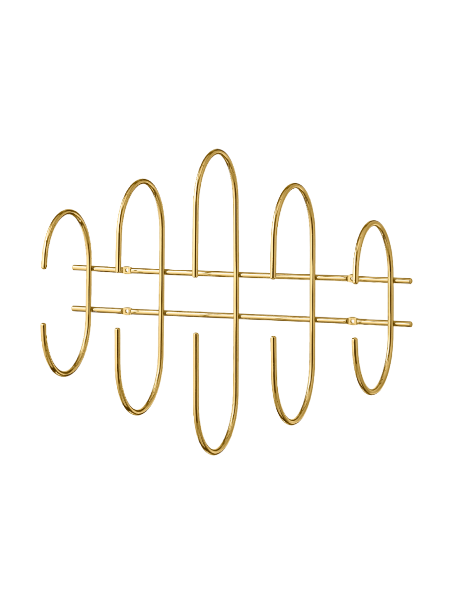 
Patère murale design « Moveo » - Medium - Or