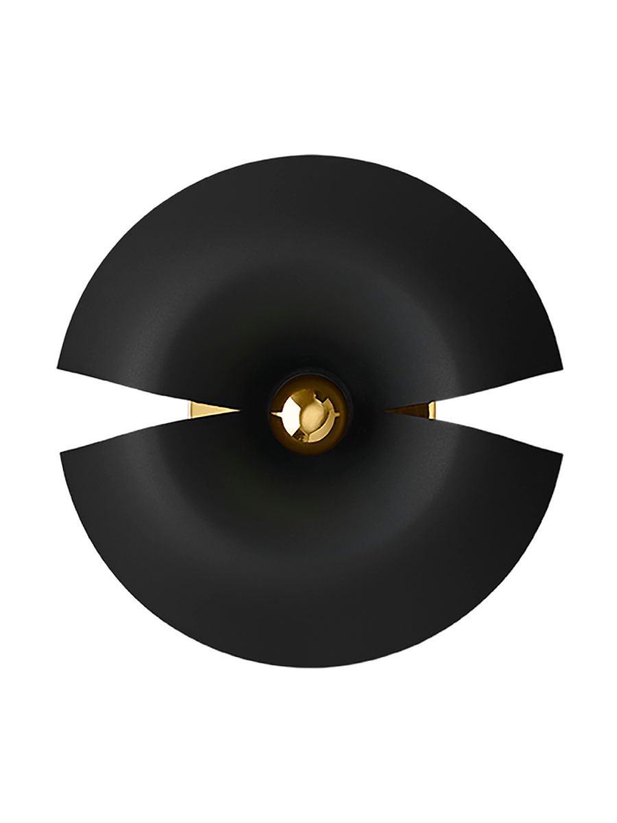 
Designer Wall Lamp "Cygnus" Ø 30 cm - Black