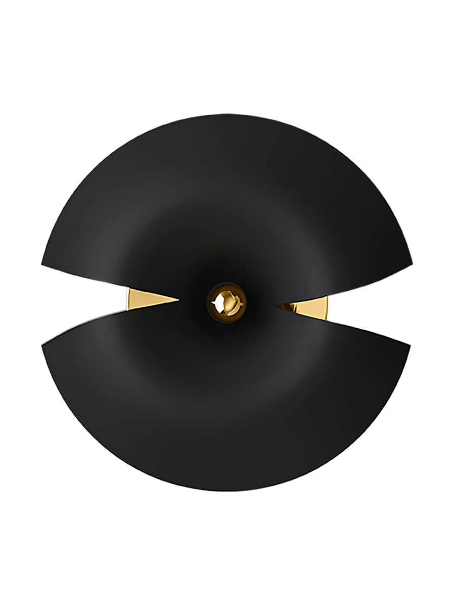 
Designer Wall Lamp "Cycnus" Ø 45 cm - Black