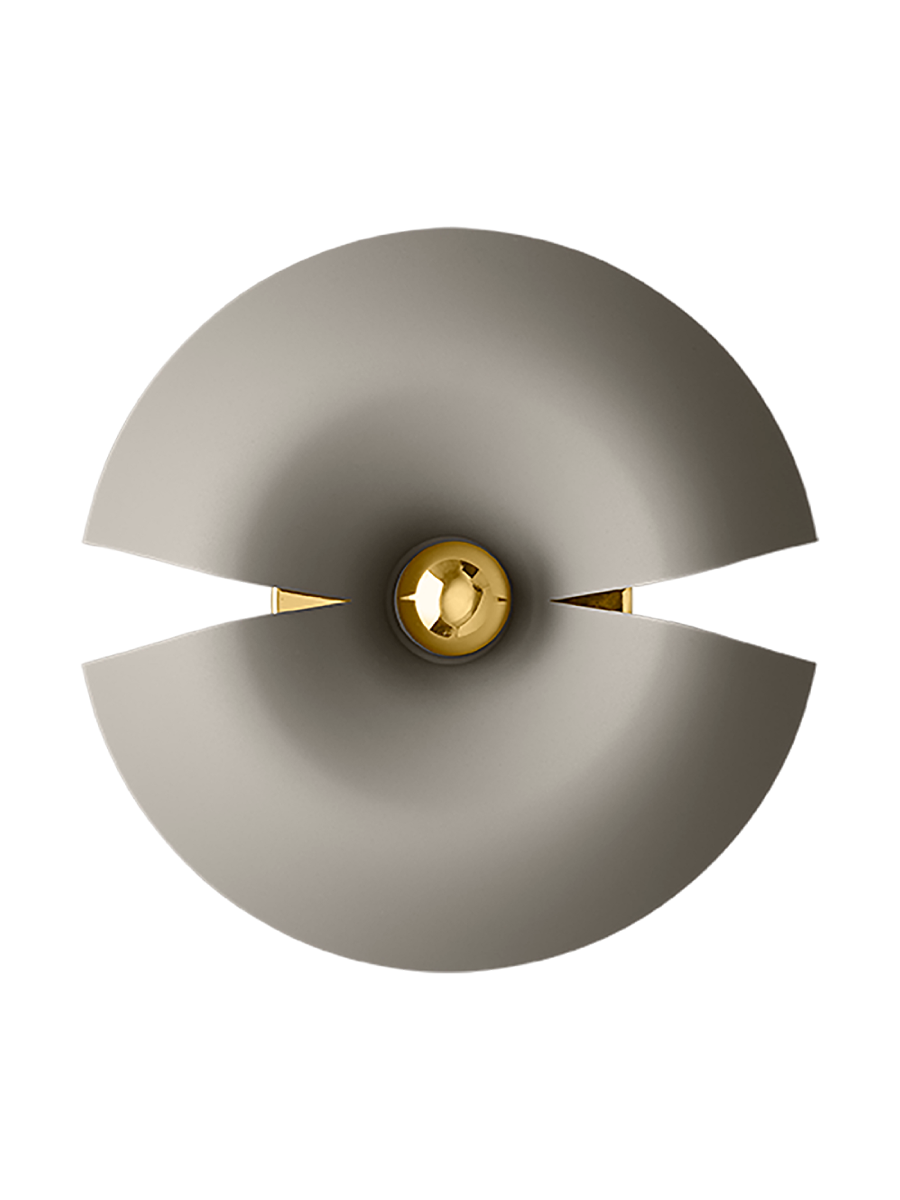 
Designer Wall Lamp "Cygnus" Ø 30 cm - Taupe