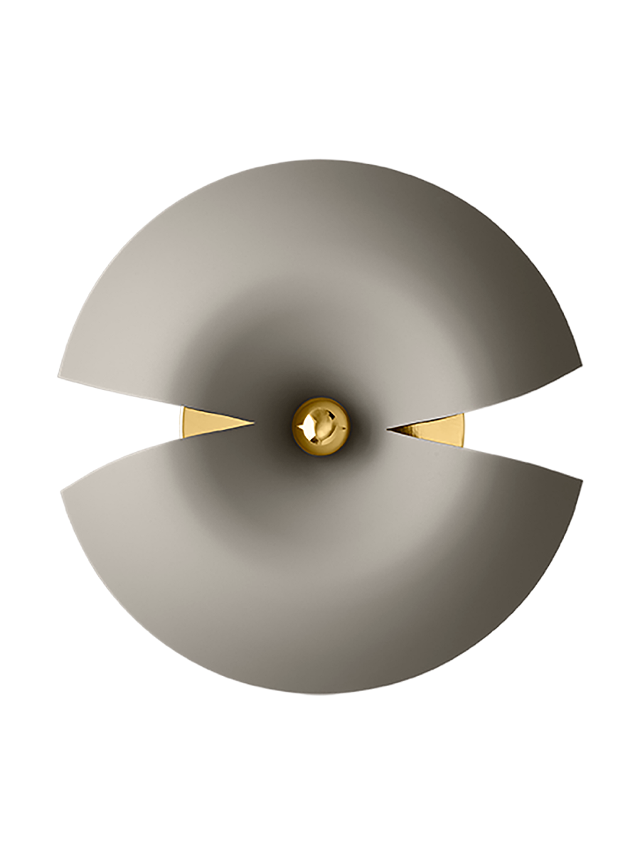
Designer Wall Lamp "Cycnus" Ø 45 cm - Taupe