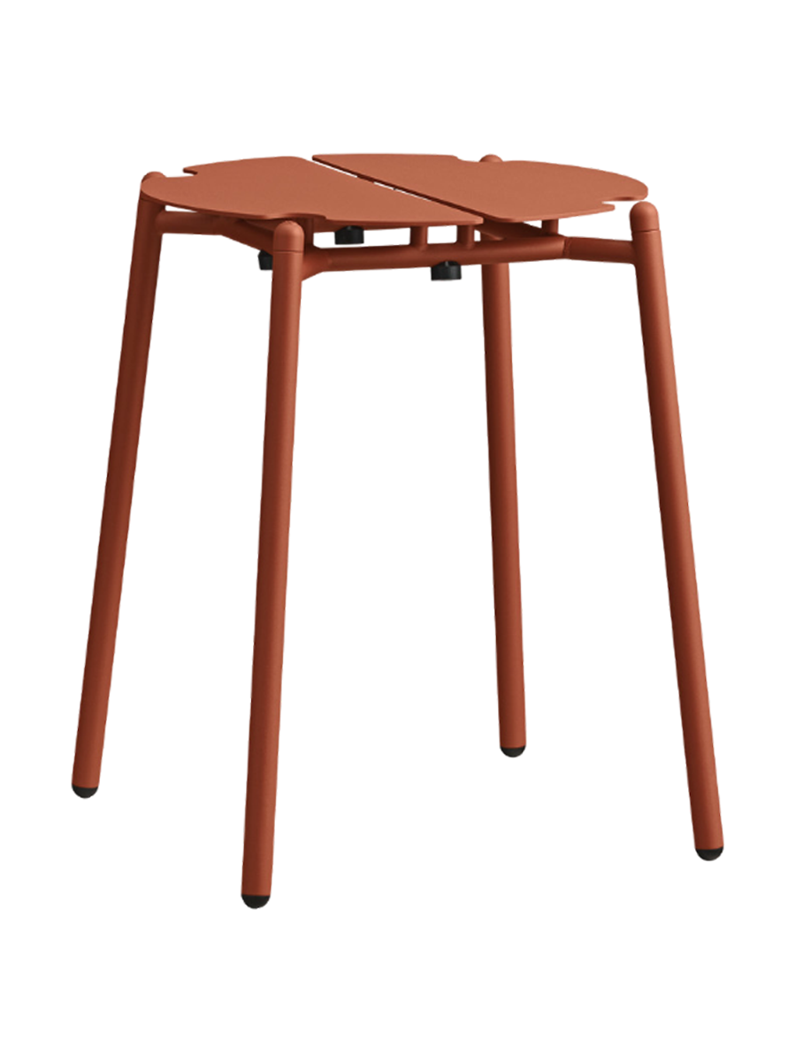 
Indoor/Outdoor Design Stool "Novo" - Gingerbread