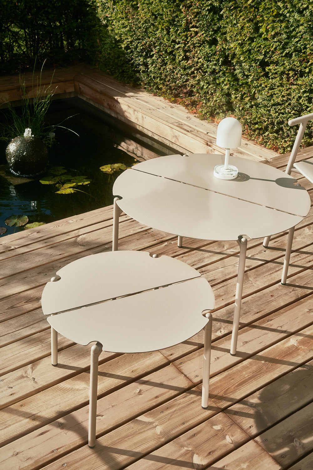 
In/-Outdoor Design Couchtisch „Novo“ Ø 70 cm - Forest