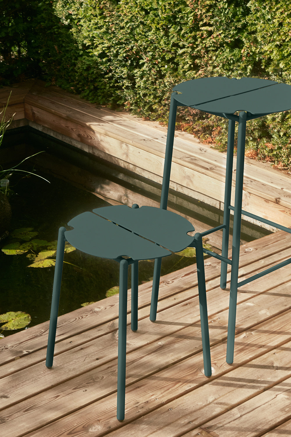 
Tabouret de bar design intérieur/extérieur « Novo » - Forêt