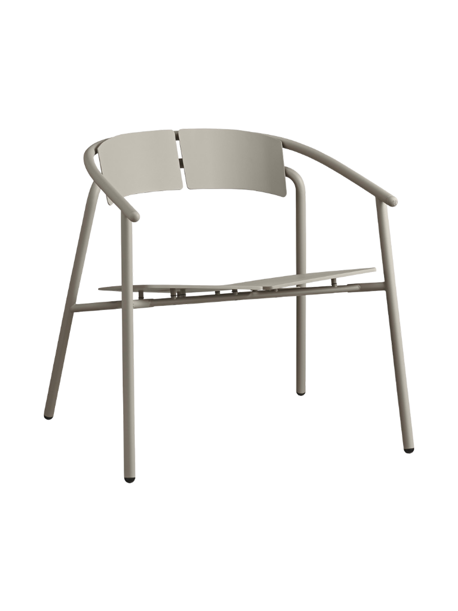 
In-/Outdoor Design Loungesessel „Novo“ - Taupe