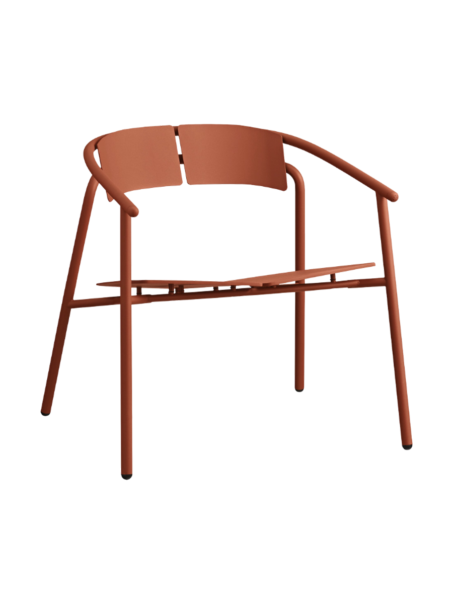 
In-/Outdoor Design Loungesessel „Novo“ - Ginger Bread