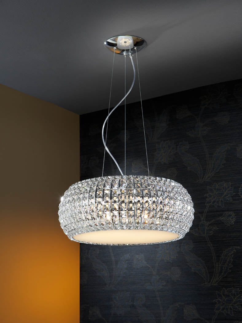 
LED Diamond Pendant Light