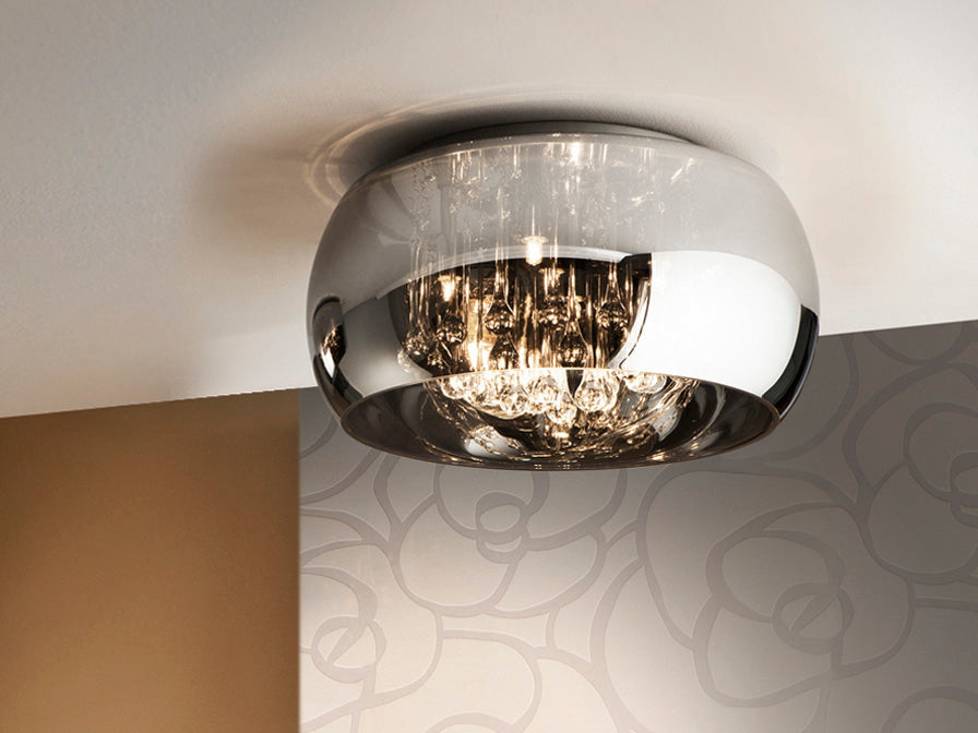 
Dimmable LED designer ceiling light “Argos” - without remote control / Ø 40 cm