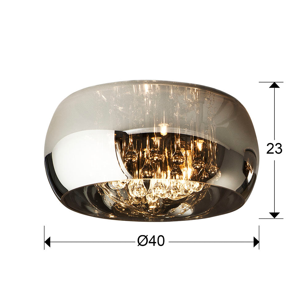 
Plafonnier LED design à intensité variable « Argos » - sans télécommande / Ø 40 cm
