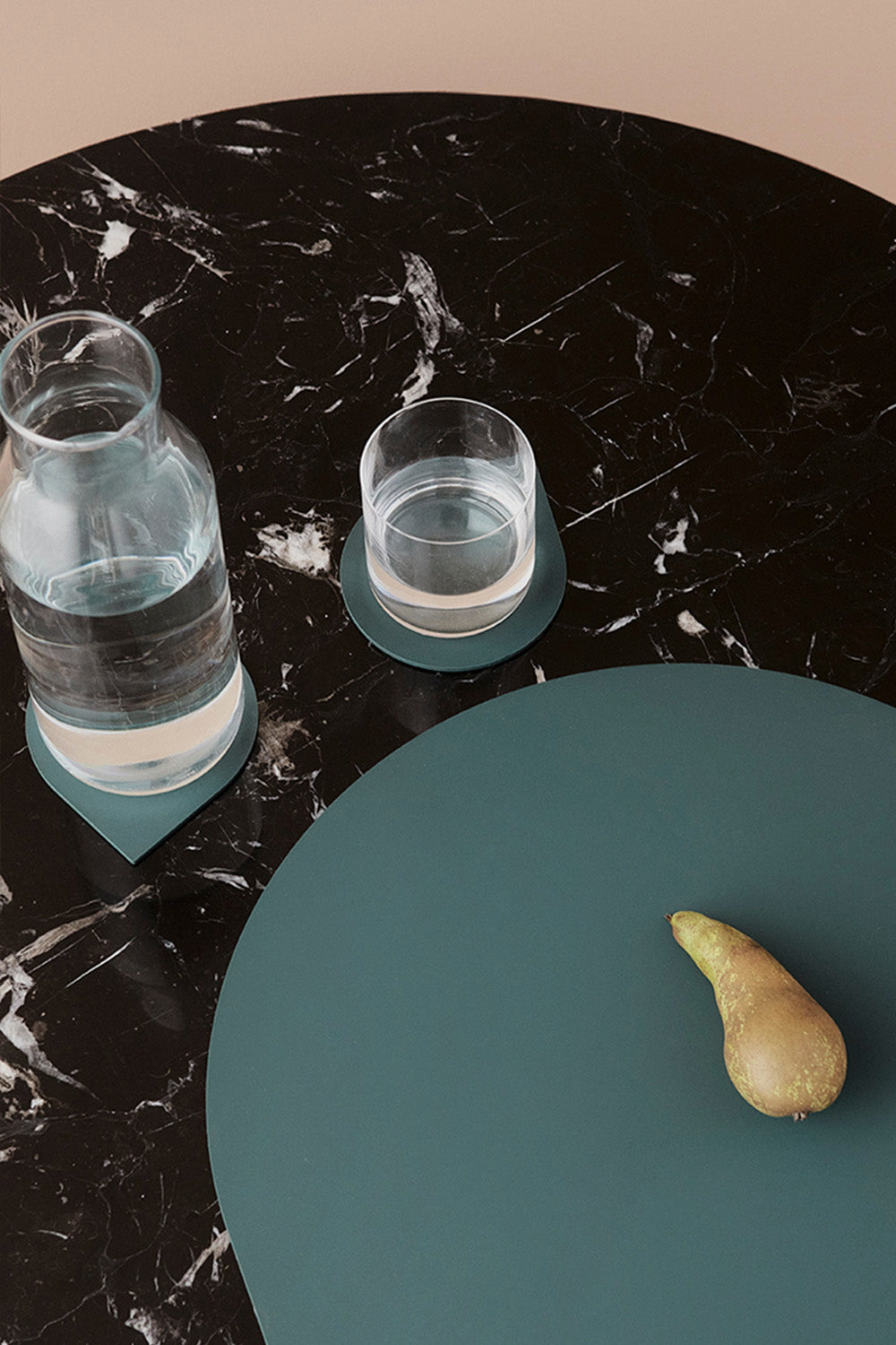 
Dessous de verre design « Stilla » lot de 4 - Forêt